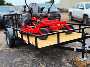 L&O Trailers 10' Single Axle Utility Trailer- 61010U